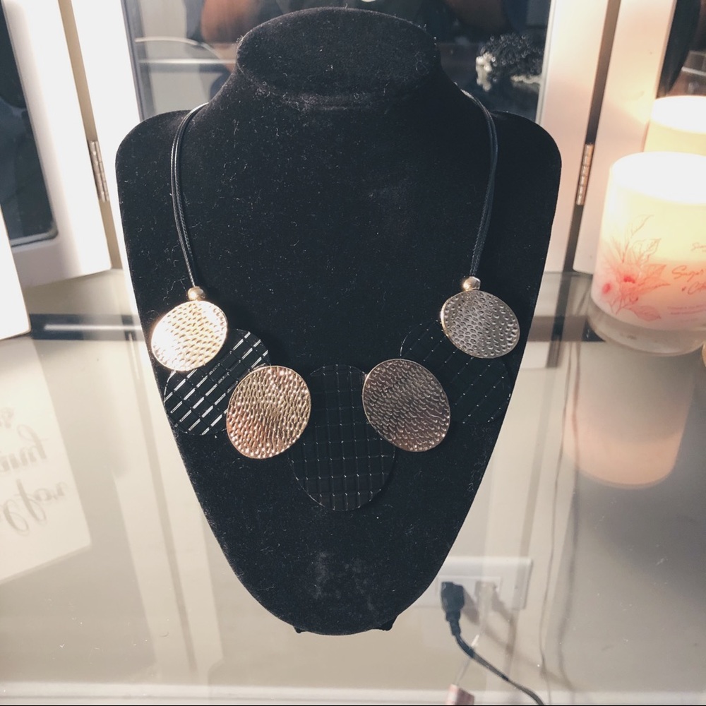 Black and Gold Necklace